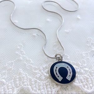 Coach Lucky Horseshoe Charm Necklace